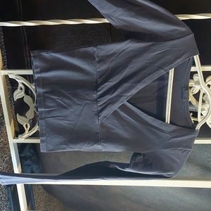 John Galt navy blue  long sleeve shirt